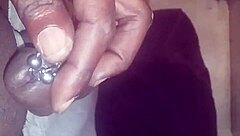 Horny Pierced Cock Throbs for Action