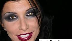 Chained Brunette Roughed Up by Derrick Pierce