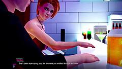 redhead gamer explores erotic pussy play in destiny path two