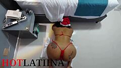 paid rent with hot christmas sex