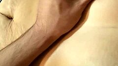 i explore her deep navel during amateur fetish massage session