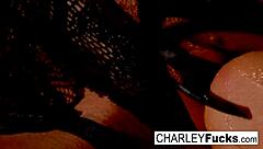 Capri, Charlie's slippery tongue on your wet tits?