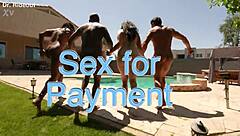 tiffany nacke trades sex for cash in pool double