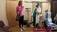 Lilly Jade's First Gyno Exam Anal Finger Spreading Latex Humiliation