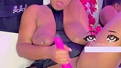 T3nt cl3 squirts wet pussy anal fuck ebony lingerie fingering pt 2