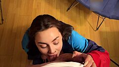 russian college coed fucks doggystyle pov first day