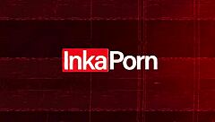 Angela's Huge Ebony Tits and Ass Shine in Second Inkaporn Casting