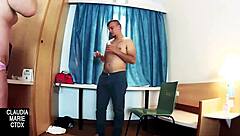 they get horny licking feet then devour her fat pussy