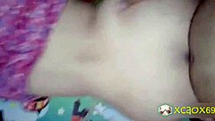 intense doggystyle pounding makes wife cum on condom