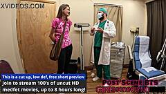 Lilly Jade's First Gyno Exam Anal Finger Spreading Latex Humiliation