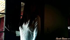 gorgeous babe drilled missionary creampie erotic classy fantasy roleplay