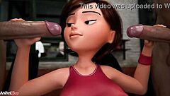 Helen Parr Sucks Cock And Takes Creampie Load