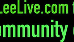 Kimber lee strokes lucky cock using her sexy ugg boots