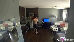 Cuban Lisa Black Deepthroats Jordi in Full Service Interracial Blowbang