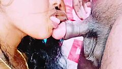 Desi MILF Delivers Intense Blowjob and Hardcore Dirty Talk Fuck 😈