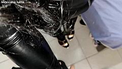 damn, fucking this mexican cop raw to dodge that ticket felt amazing