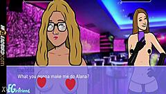 lesbian strippers tear clothes in wild nightclub game