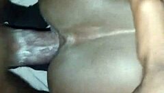 ebony big ass takes black cock from behind deeply