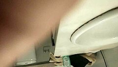 he heads to bathroom masturbating alone