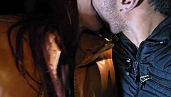 Latina Bookstore Girl Removes Condom for Car Creampie Ride