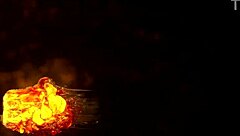 Milana Fox young blonde rough anal creampie gaping