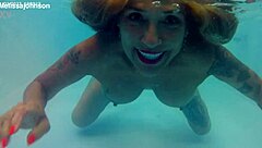 melissa tattoos poolside mermaid brown eyes allure