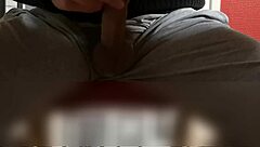 spy on her desperate desk creampie cock tease masturbation!