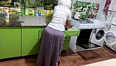 Damn this mature ass loves hard anal pounding!