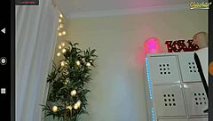 milf bounces big tits dildo squirting on webcam