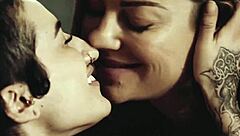 arabelle raphael licked then fingered vigorously by lesbian