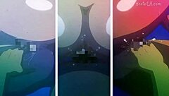 Revenge Hypnosis Sparks Monster Cock 3some Blowjobs