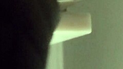 he heads to bathroom masturbating alone