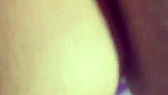 Latina wife hardcore doggystyle bent over outdoor pov cum on ass