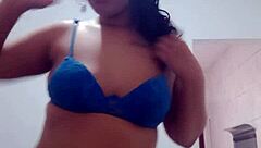 Chubby latina dances funk shaking big tits for camera