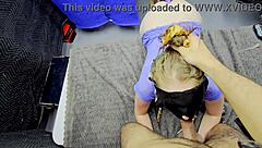 my petite wife's bound ass and mouth get fucked in homemade pov reality video with friends