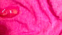 dirty cum floods soaking panties in hot creampie explosion