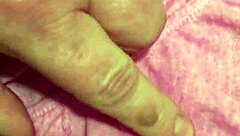 dirty cum floods soaking panties in hot creampie explosion