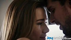 alexis crystal slurps kristof's cock then missionary pound