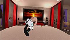 oh fuck this furry fox monster cock huge!!