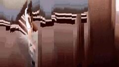 Naejae strokes shower water for ebony orgasm rush