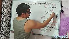 Intriguing Bedroom Nerdy Asian Student Teacher Encounter