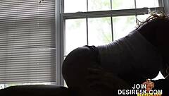 black milf's big ass tits ripped hardcore homemade sex tape