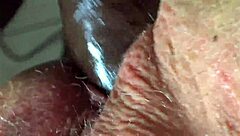 watch me finger this juicy fat ass pussy closeup before creampie pounding