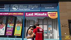 Sex for cash on vacation? hot cutie agrees eagerly