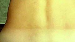 naughty babe's perfect ass pounded doggystyle creampie closeup