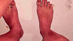 Heart-Racing Asian Nude Bath Awakens Intense Feet Fetish