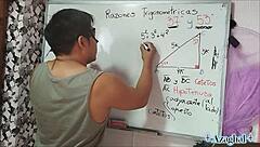 Intriguing Bedroom Nerdy Asian Student Teacher Encounter