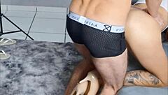 Perverted Old Man Exposes Cock to Delivery Girl