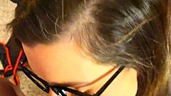 Throat Fucked Bent Over Big Ass Schoolgirl Milf