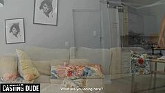 Rejected black model explodes in angry rough sex with producer